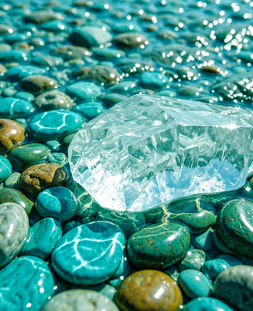 Alpines Gletscherwasser Reinheit